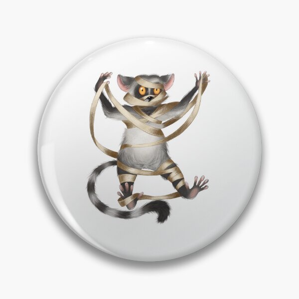 Item preview, Lemur caught in playful ribbon mess during a lively afternoon at home with family designed and sold by Ms. Iryna.