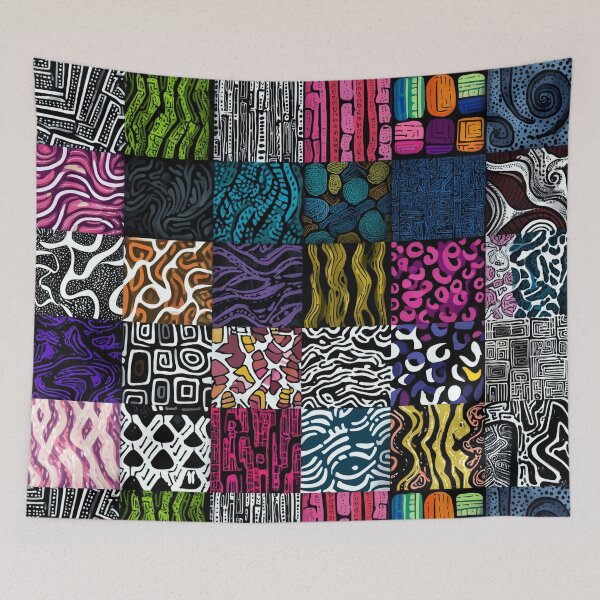 Item preview, Abstract Pattern Mosaic - Diverse Texture Collection designed and sold by djovan.