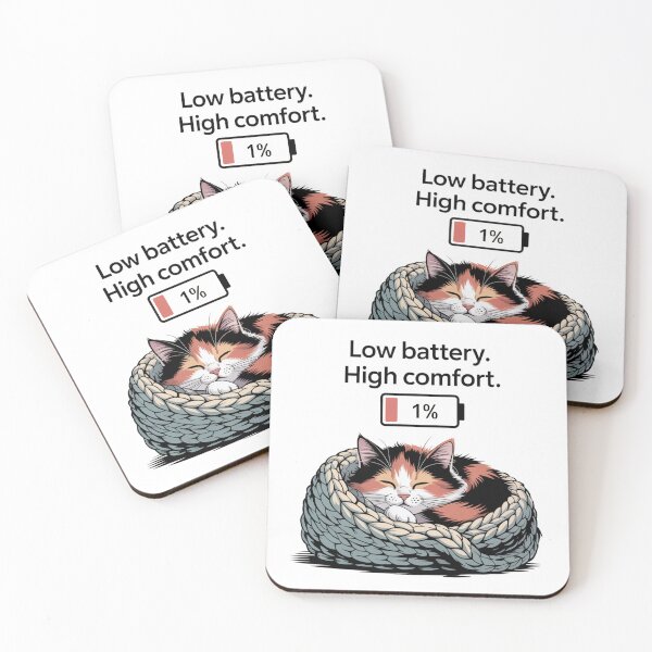 Item preview, Low Battery High Comfort designed and sold by VividTrails.