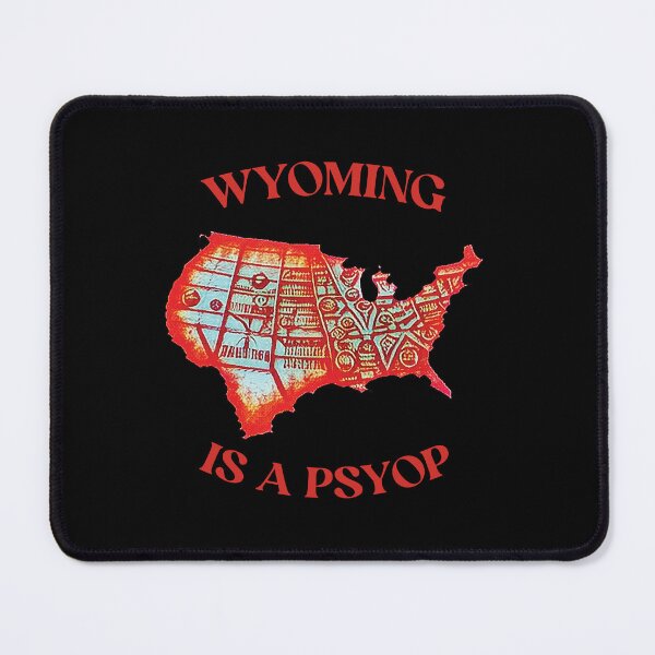 Item preview, Wyoming Is A Psyop designed and sold by Scaryzz.