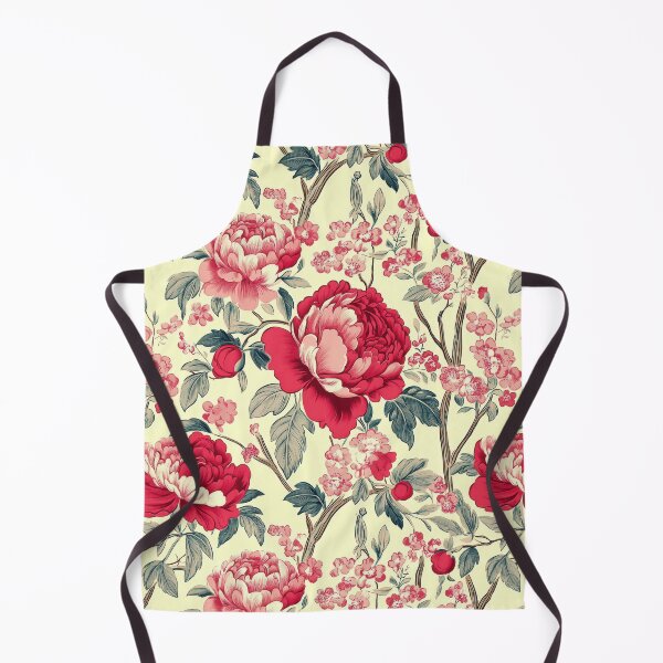 Item preview, Elegant Peony Toile — Vintage Floral Sketch designed and sold by HEADMADE-TV.