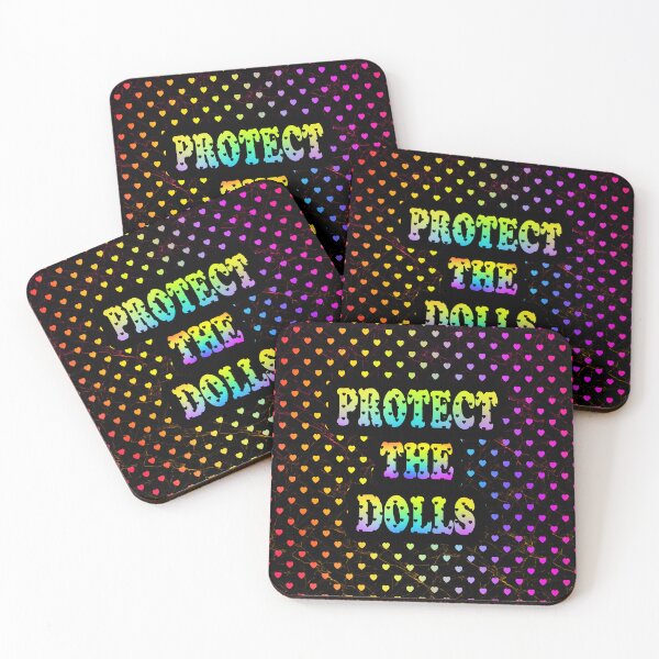 Item preview, Protect the Dolls –Trans-Inclusive Pride and Power rainbow heart designed and sold by ZechJohnRB.