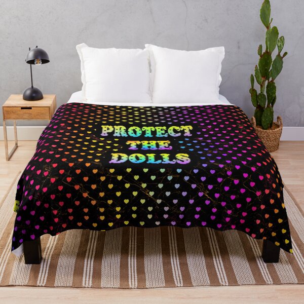 Item preview, Protect the Dolls –Trans-Inclusive Pride and Power rainbow heart designed and sold by ZechJohnRB.