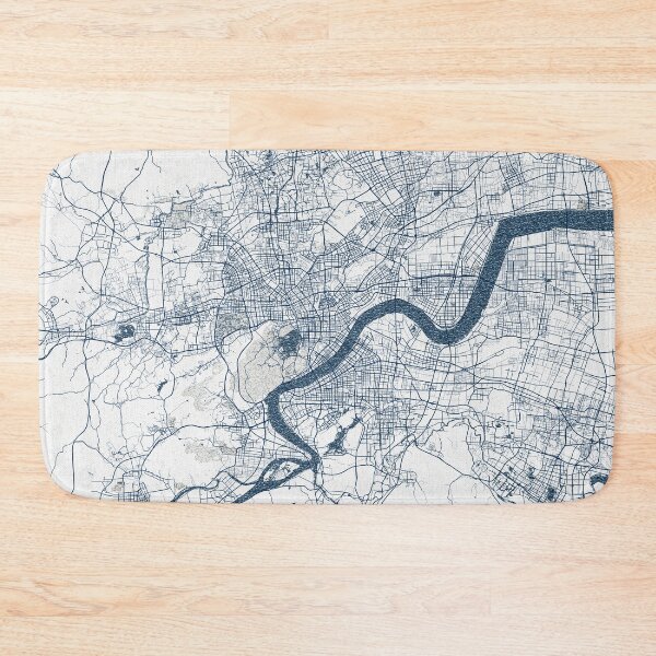 Item preview, Hangzhou City Map of Zhejiang, China - Coastal designed and sold by deMAP.