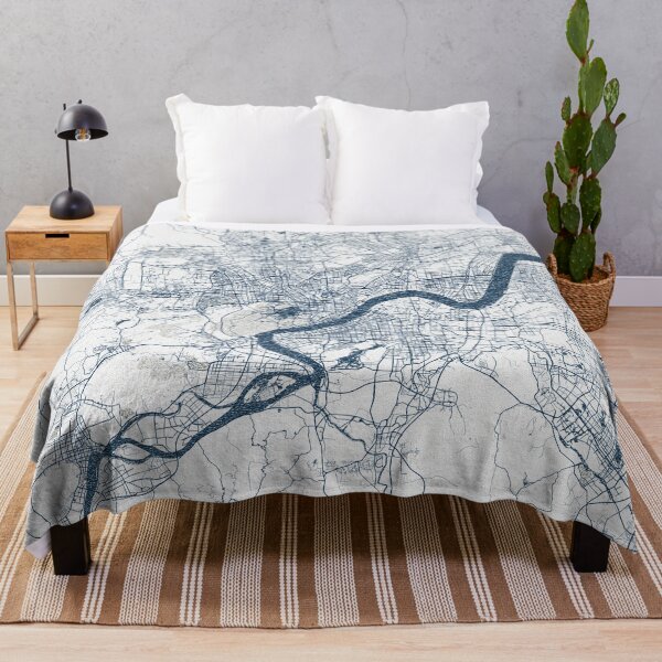 Item preview, Hangzhou City Map of Zhejiang, China - Coastal designed and sold by deMAP.