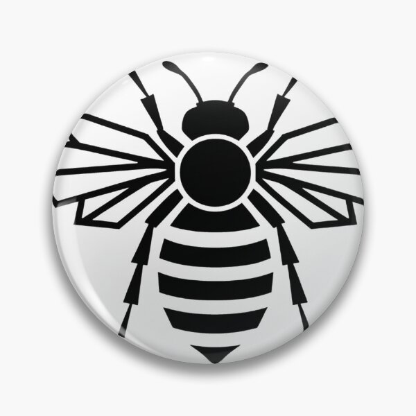 Item preview, Square Cartoon Bee designed and sold by Phanteom.