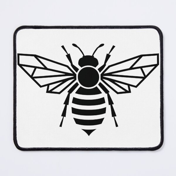 Item preview, Square Cartoon Bee designed and sold by Phanteom.