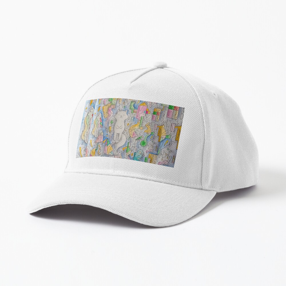 Item preview, Baseball Cap designed and sold by hbadgermountain.
