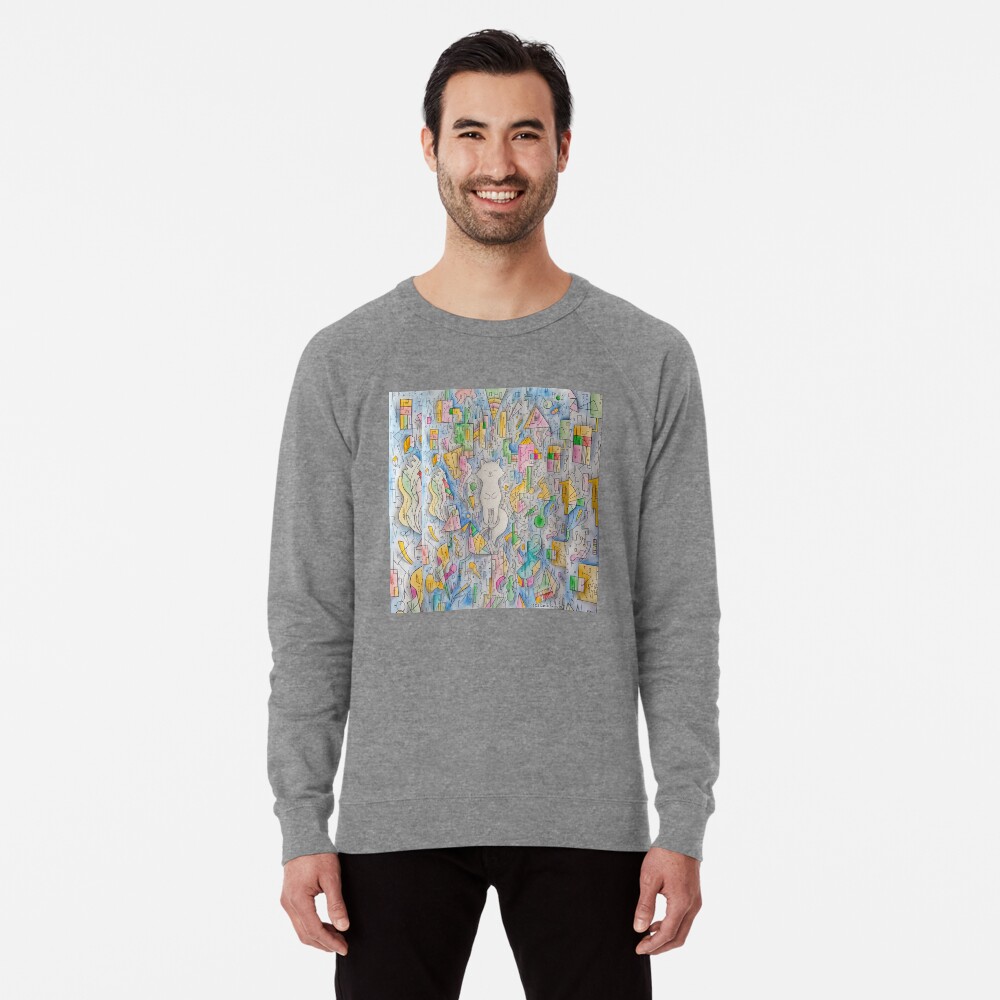 Item preview, Lightweight Sweatshirt designed and sold by hbadgermountain.