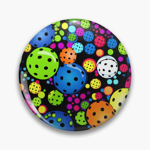 Item preview, Vibrant assortment of pickleballs designed and sold by EvieWoj.