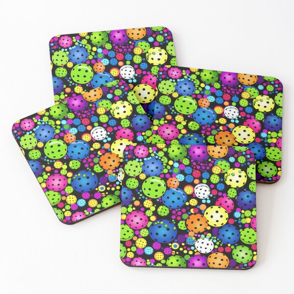 Item preview, Vibrant assortment of pickleballs designed and sold by EvieWoj.