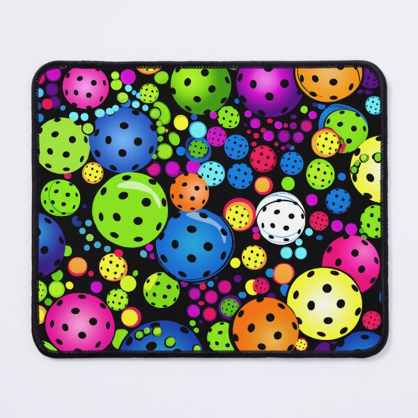 Item preview, Vibrant assortment of pickleballs designed and sold by EvieWoj.