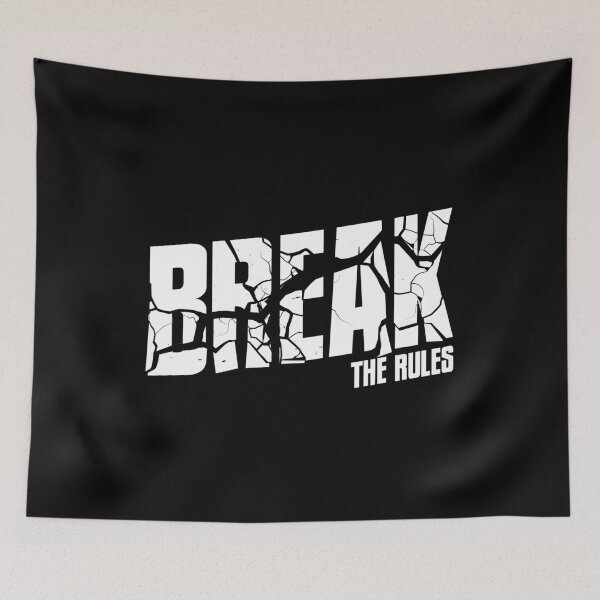Item preview, Break the rules  designed and sold by SixtyOneDesign.