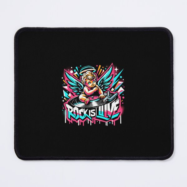 Item preview, Rock is Live: Vinyl Angel designed and sold by RoyalKnightMMA.