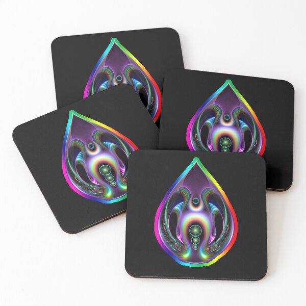 Item preview, psychedelic raindrop designed and sold by Ratatatts.