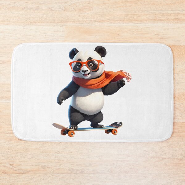 Item preview, Cool Skateboarding Panda designed and sold by DaniArtDesign81.