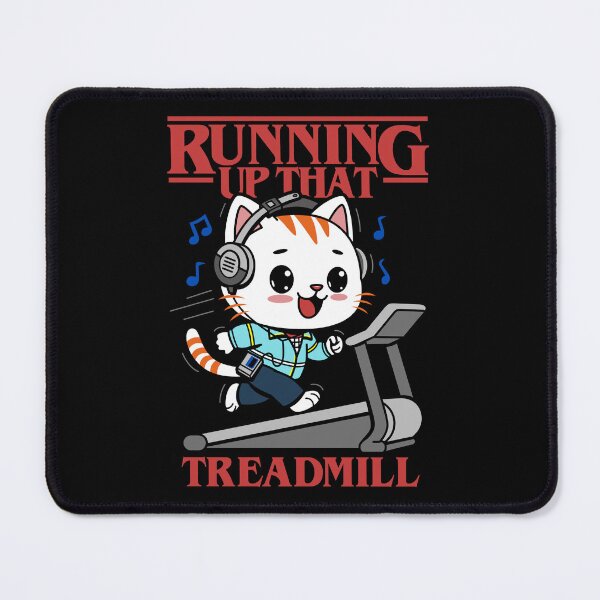 Item preview,  Cute Cat Running on Treadmill Meme designed and sold by BoggsNicolasArt.