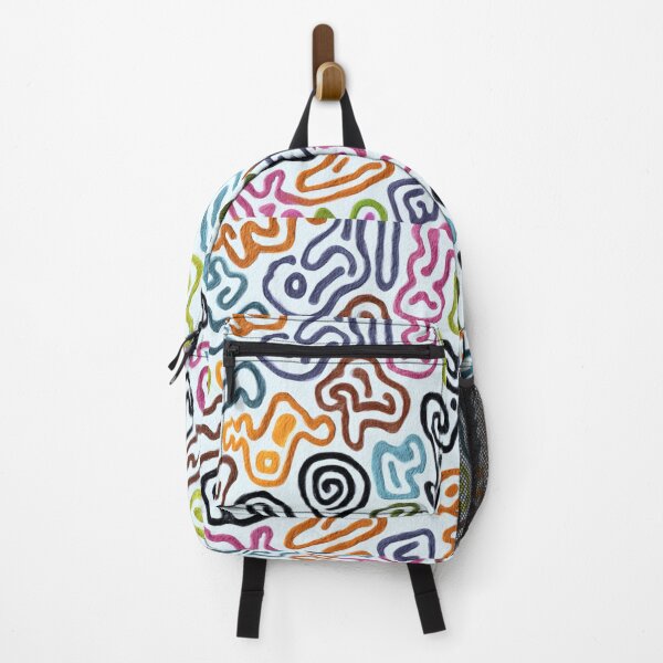 Item preview, Organic Doodle Symphony - Colorful Abstract Shapes designed and sold by djovan.