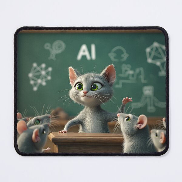 Item preview, Think Creatively, Innovate Together; Lessons in Innovation: A Cat’s Masterclass on AI designed and sold by Creative-RE.
