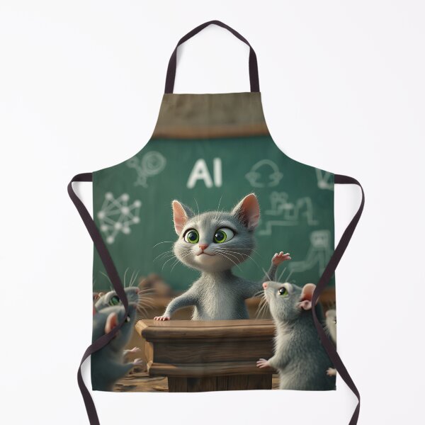 Item preview, Think Creatively, Innovate Together; Lessons in Innovation: A Cat’s Masterclass on AI designed and sold by Creative-RE.