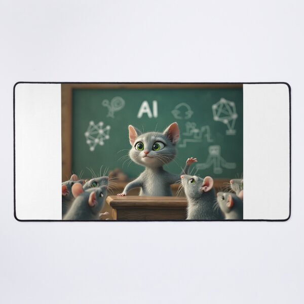 Item preview, Think Creatively, Innovate Together; Lessons in Innovation: A Cat’s Masterclass on AI designed and sold by Creative-RE.