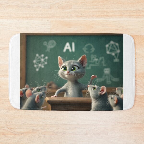 Item preview, Think Creatively, Innovate Together; Lessons in Innovation: A Cat’s Masterclass on AI designed and sold by Creative-RE.