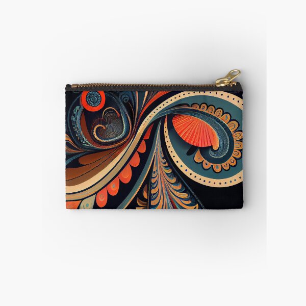 Item preview, Modern Paisley Swirl: Vibrant Abstract Pattern designed and sold by ShadowAndSlate.