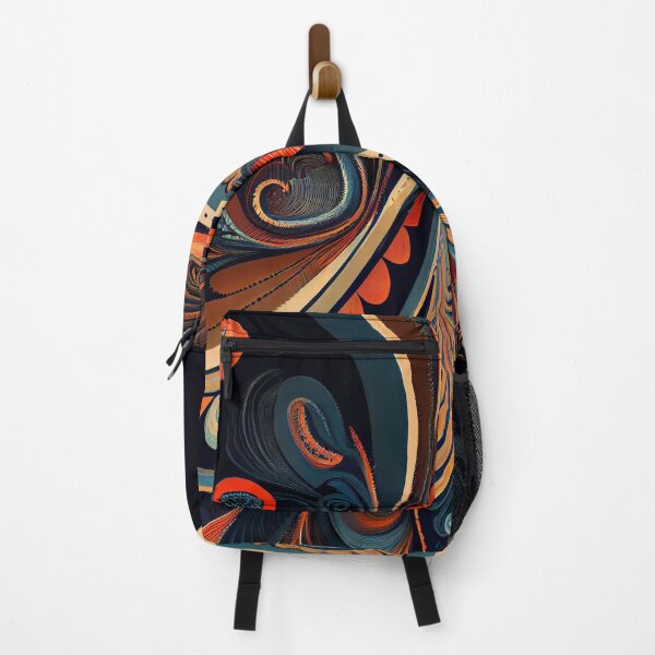 Item preview, Modern Paisley Swirl: Vibrant Abstract Pattern designed and sold by ShadowAndSlate.
