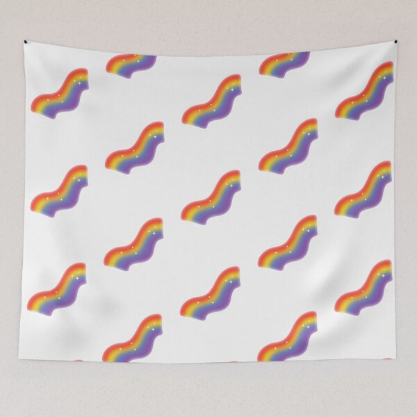Item preview, Magical Wavy Rainbow – Dreamy Sparkle Vapor Aesthetic designed and sold by Blueprint&co.
