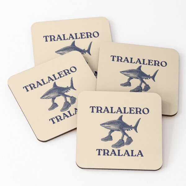 Item preview, Tralalero Tralala Funny Shark Meme designed and sold by VerdePlantTees.