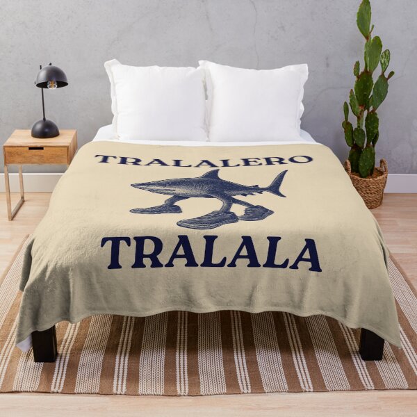 Item preview, Tralalero Tralala Funny Shark Meme designed and sold by VerdePlantTees.
