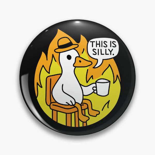 Item preview, This is Silly - Funny Meme designed and sold by Chanaika4.