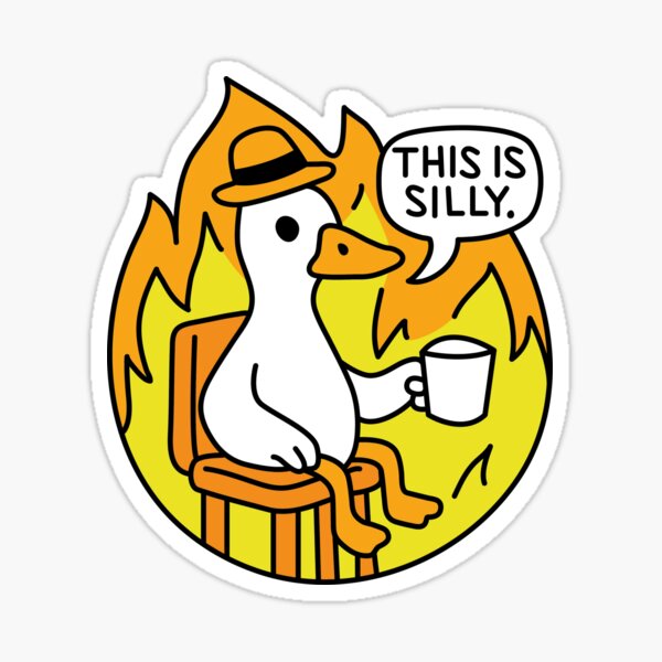 Item preview, This is Silly - Funny Meme designed and sold by Chanaika4.