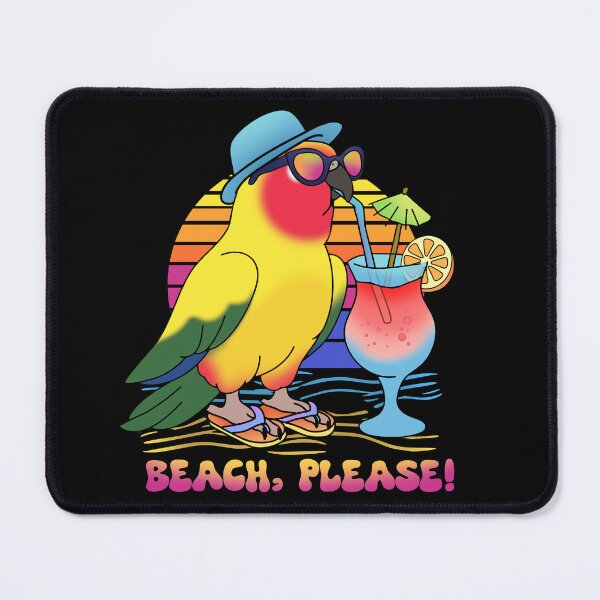 Item preview, Summer Sun conure beach please designed and sold by FandomizedRose.