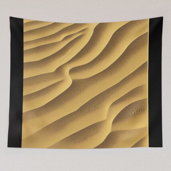 Item preview, Desert Whispers: Abstract Sand Dune Rhythms designed and sold by ShadowAndSlate.