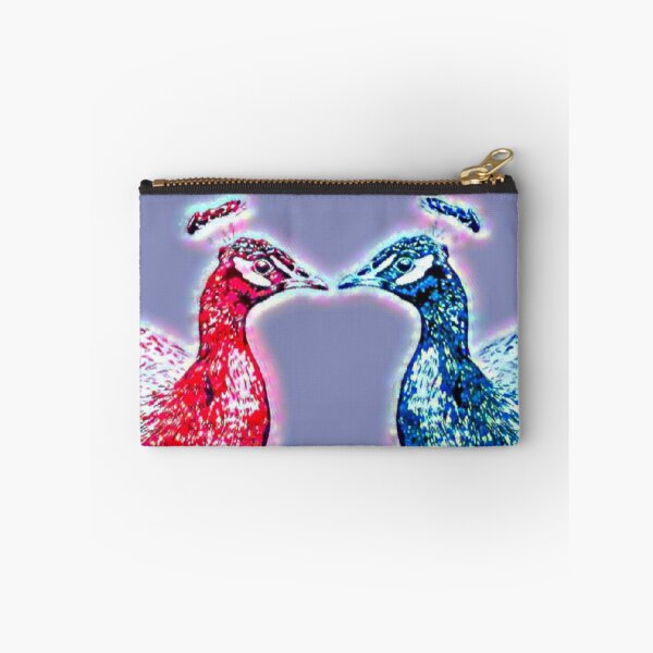 Item preview, peacocks red & blue designed and sold by jenstar77.