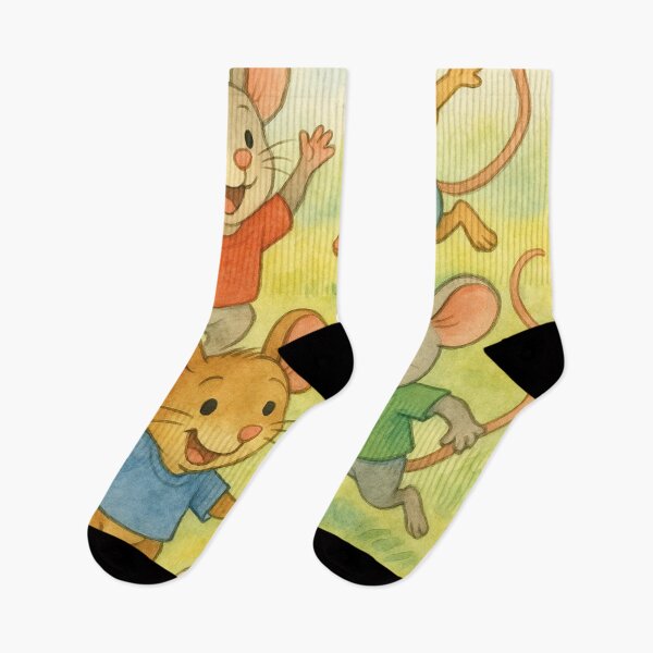 Item preview, The Mouse Family Plays Soccer designed and sold by Mauswohn.
