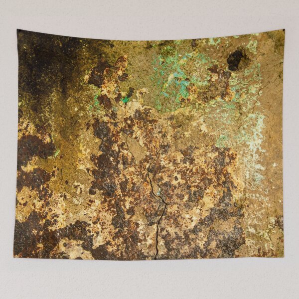 Item preview, texture of an old yellow wall with signs of wear designed and sold by felipequeiroz.