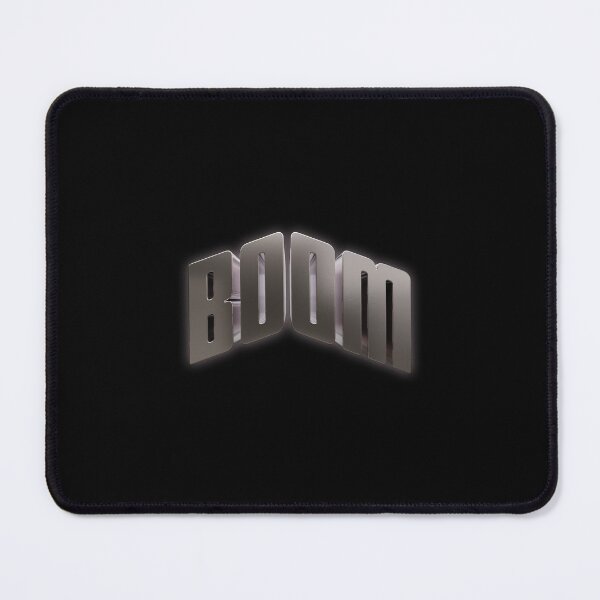 Item preview, Boom Metallic Bold Typography Art designed and sold by trepiu.
