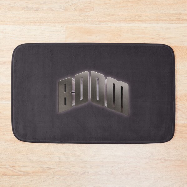 Item preview, Boom Metallic Bold Typography Art designed and sold by trepiu.