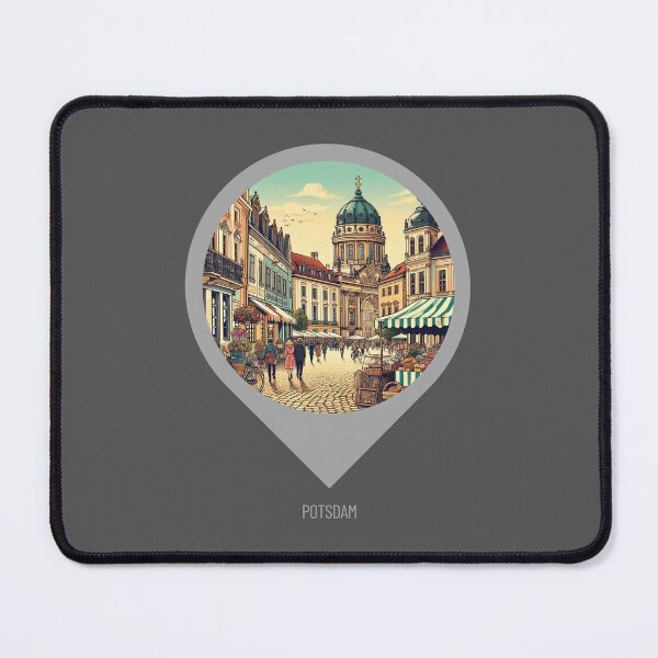 Item preview, Potsdam City 80s Style Photo - Retro Travel Art for City Lovers and Tourists - Perfect for Clothing & Accessories designed and sold by knalpot-design.