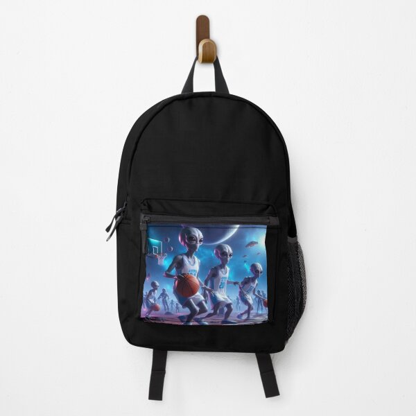 Item preview, aliens playing basketball in space designed and sold by Dogandesighn.