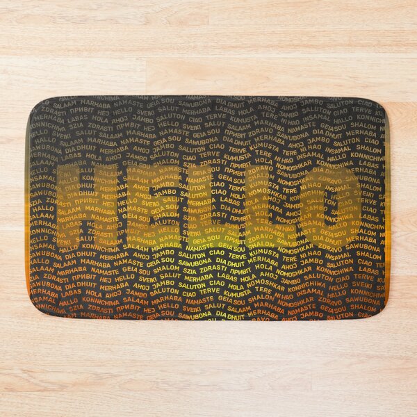Item preview, Saying Hello in Different Languages designed and sold by MerchYouSearch.