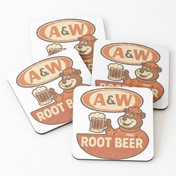 Item preview, Retro A&W Root Beer Bear – Vintage Distressed Soda Mascot Graphic designed and sold by Maddy V Store.
