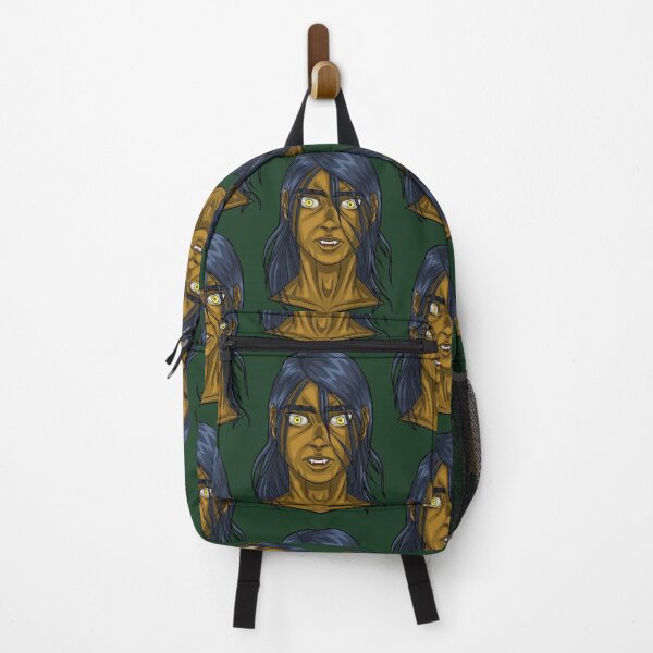 Item preview, Portrait of a man with long hair, golden eyes and long teeth, vampire designed and sold by fifou96.