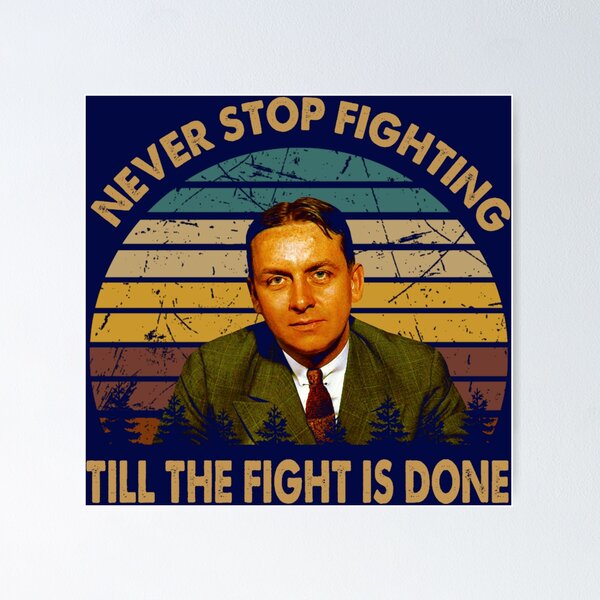 Item preview, Never stop fighting till the fight is done  designed and sold by fotsodineiah.