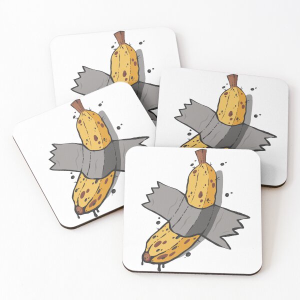 Item preview, Duct-Taped Banana – Pop Art with a Twist (mini) designed and sold by PRINTPIC.