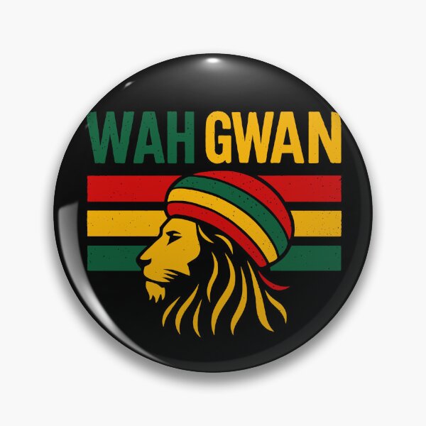Item preview, Wah Gwaan Rasta Lion – Jamaican Reggae Colors for International Reggae Day designed and sold by Serbin.