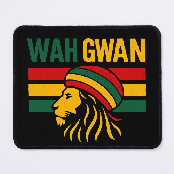 Item preview, Wah Gwaan Rasta Lion – Jamaican Reggae Colors for International Reggae Day designed and sold by Serbin.