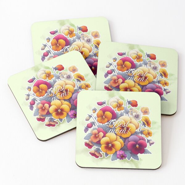Item preview, Happy Mother’s Day! Thank you mom! Best mom! Cute greetings. Spring flowers. Special day.  designed and sold by Sugar Wisdom .
